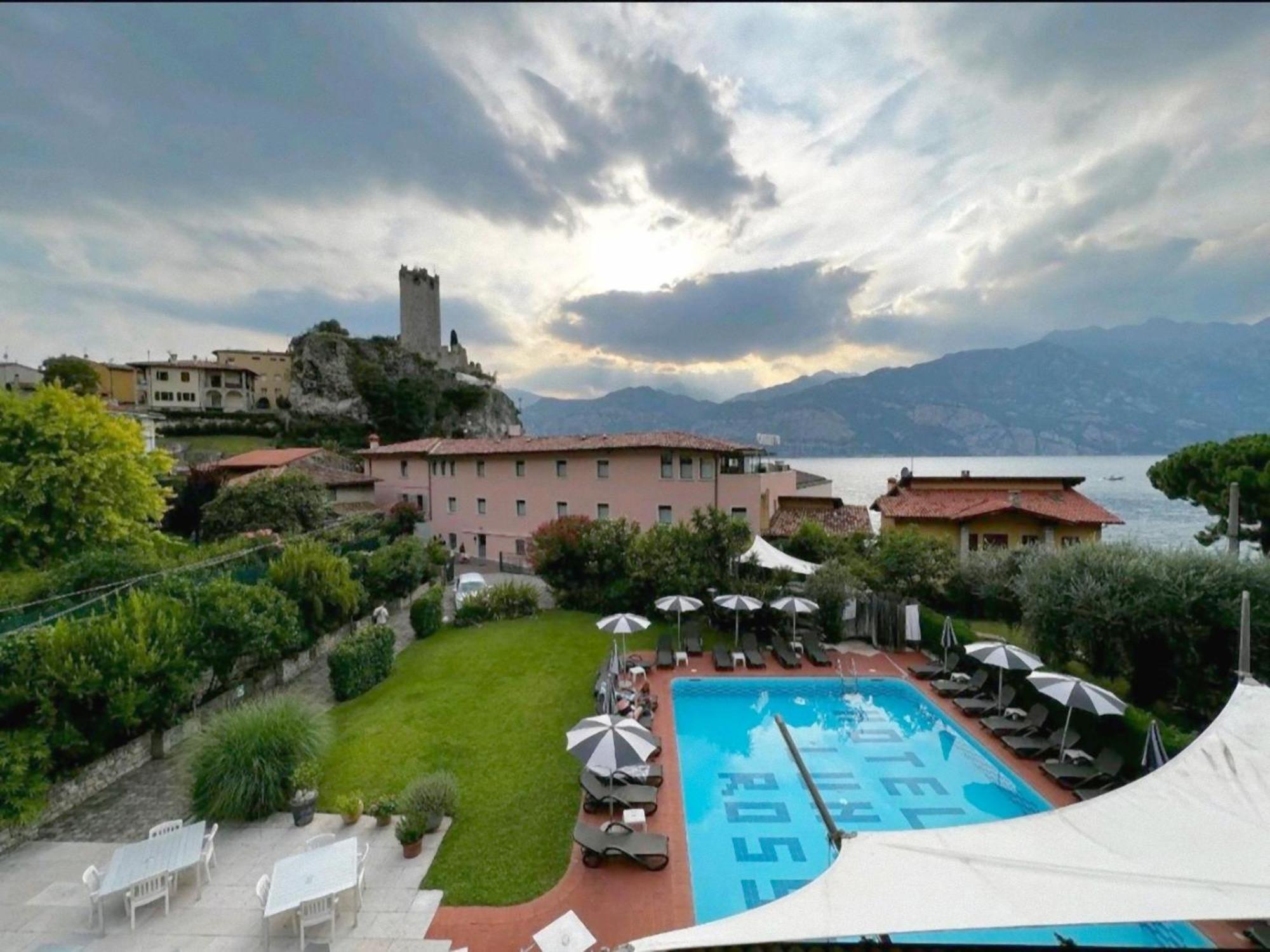 Hotel Luna Rossa (Adults Only) Malcesine Exterior foto