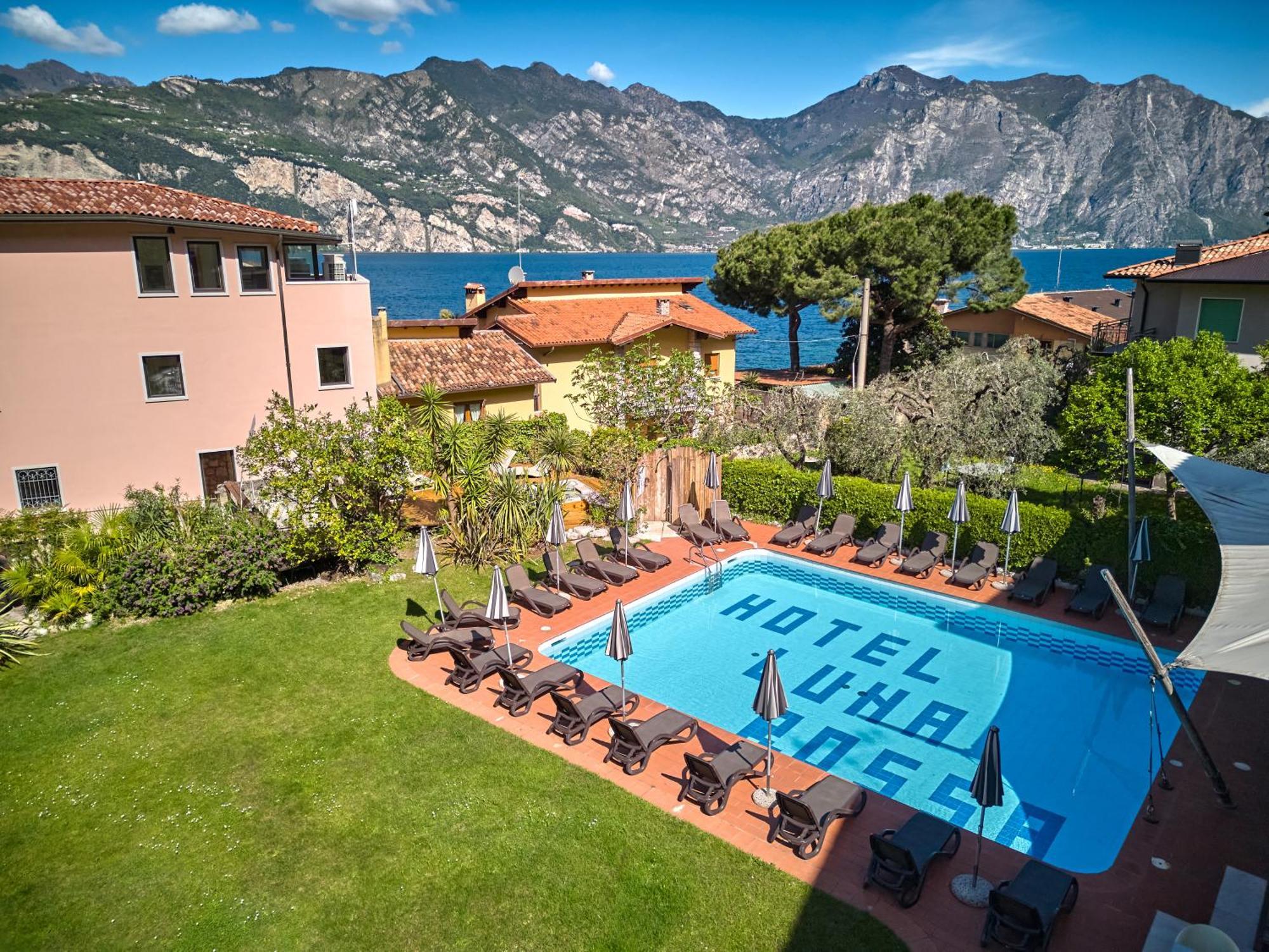 Hotel Luna Rossa (Adults Only) Malcesine Exterior foto